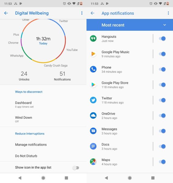 Digital Wellbeing