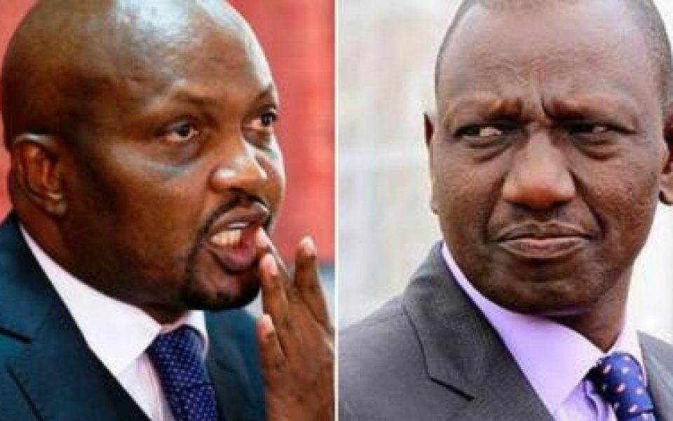 Moses Kuria defies DP William Ruto