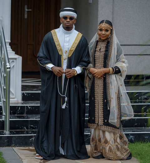 Zuchu with WCB CEO, Diamond Platnumz