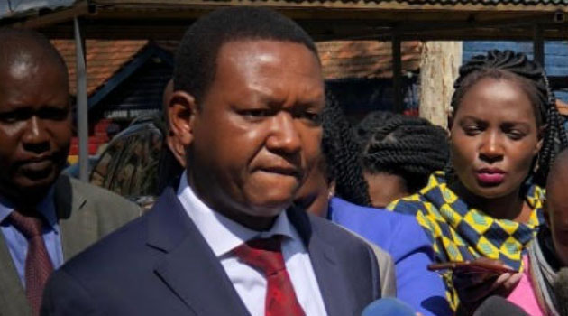 Mutua under fire from KOT for tweeting about Kalonzo wife's death yet she's alive » Capital News
