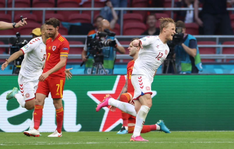 Denmark march through to quarters with 4-0 win over Wales : The standard Sports