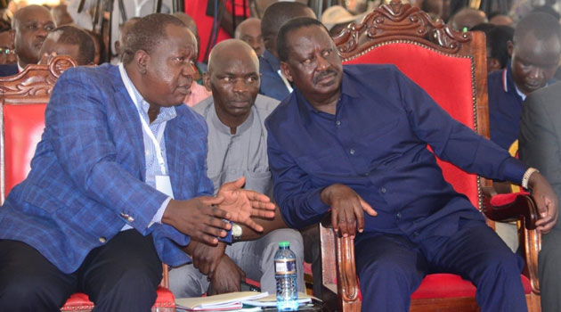 Odinga, Matiangi vow to mobilize support for BBI report during ...
