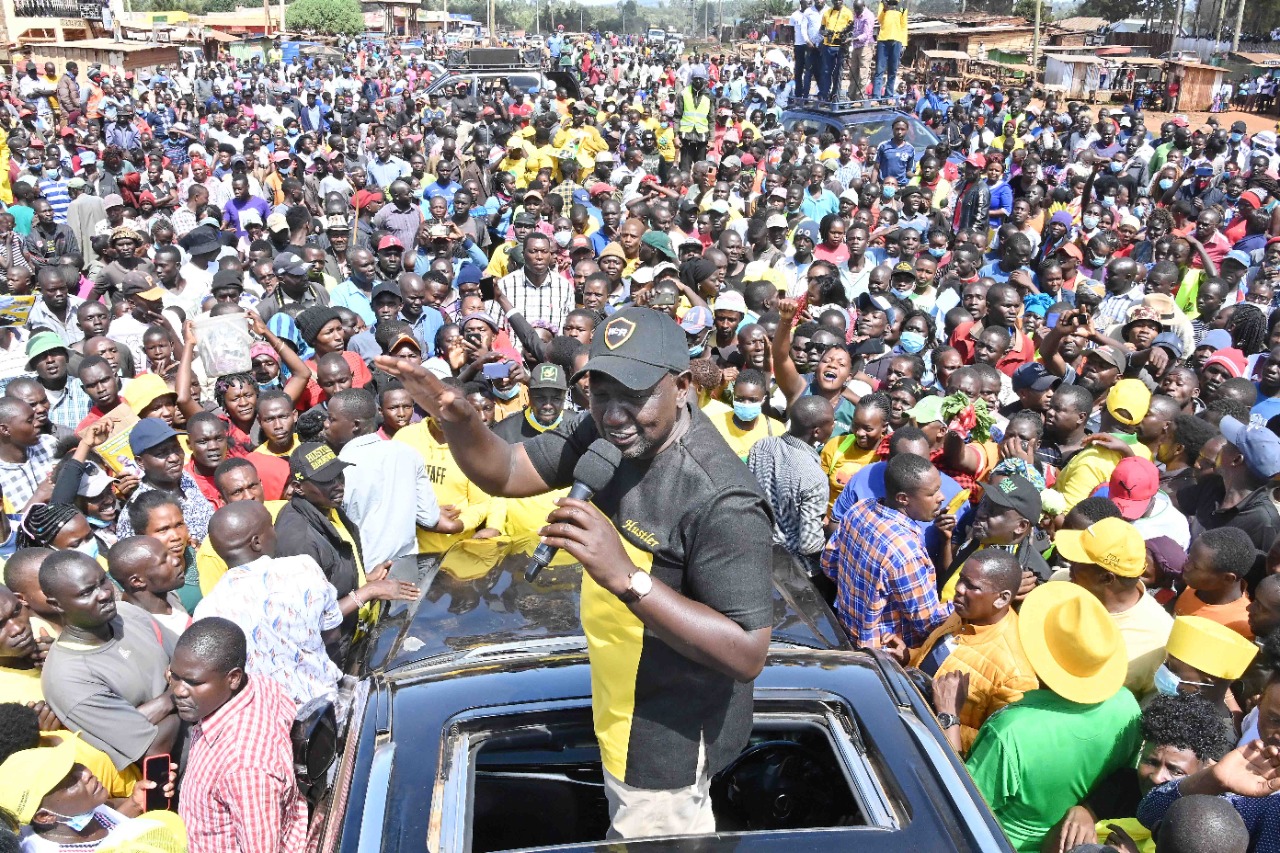 Ruto tells Kenyans to choose wisely, warns against imposed leaders » Capital News