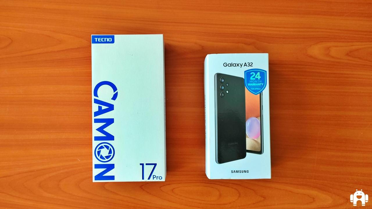 Tecno Camon 17 Pro vs Samsung Galaxy A32: How do the two compare?