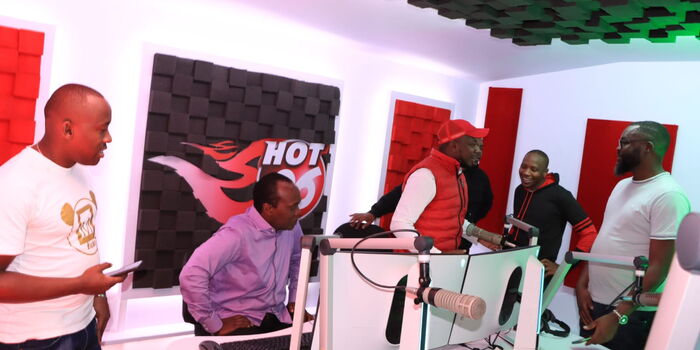 Jeff Koinange Debut's New State-of-the-Art Studio [PHOTOS]