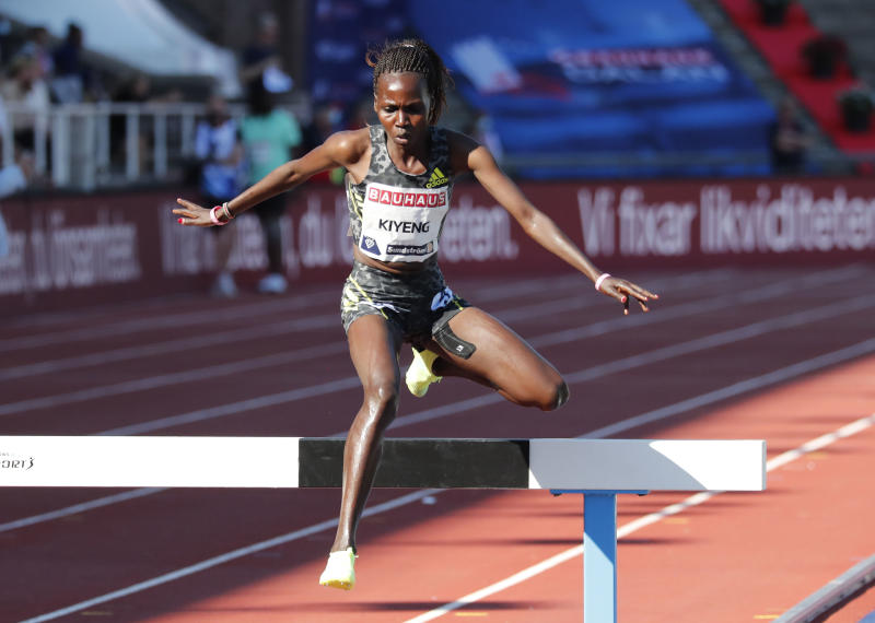 Rotich, Kiyeng and Cheruiyot shine at Stockholm Diamond League meeting [Photos] : The standard Sports