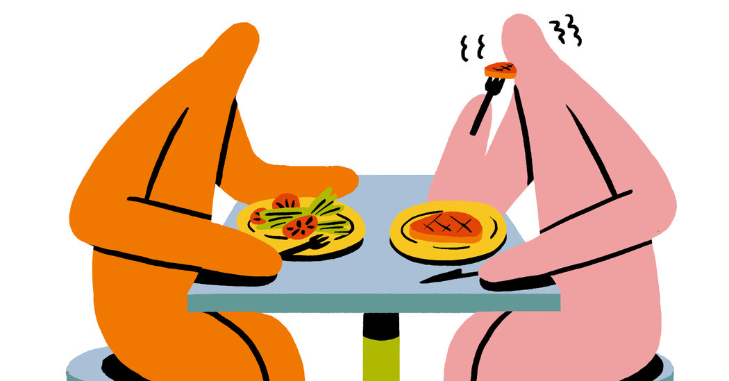 Couples Who Eat Together May Not Stay Together