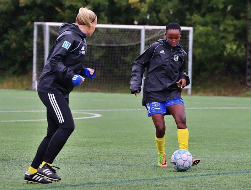 Harambee Starlets striker Katungwa set to make her Sethu debut tomorrow : The standard Sports