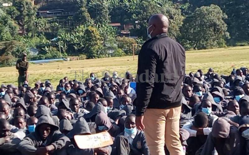 Students storm out of school over bad tea, mistreatment