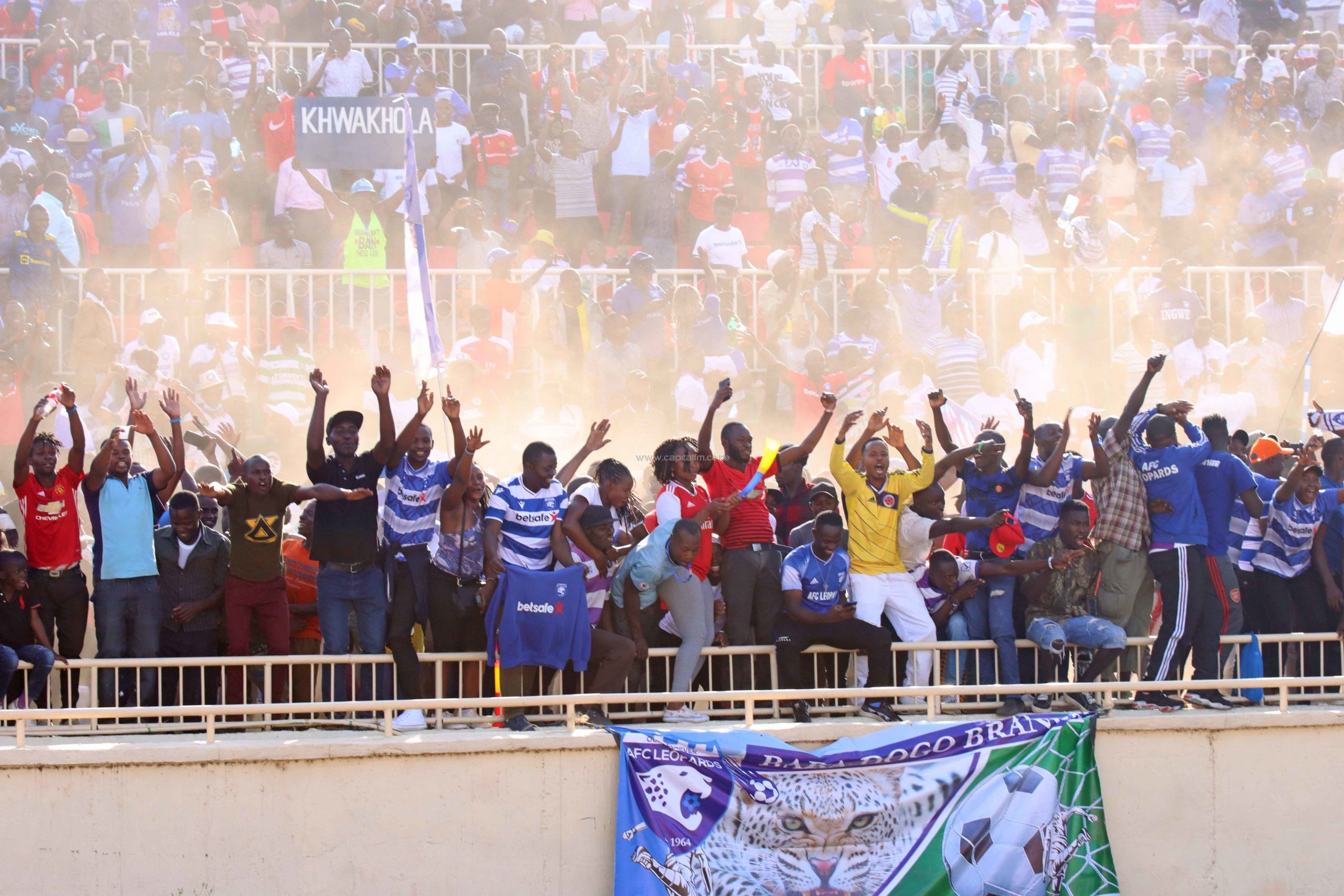 IN PICTURES: How AFC Leopards turned second half style on Kenya Police