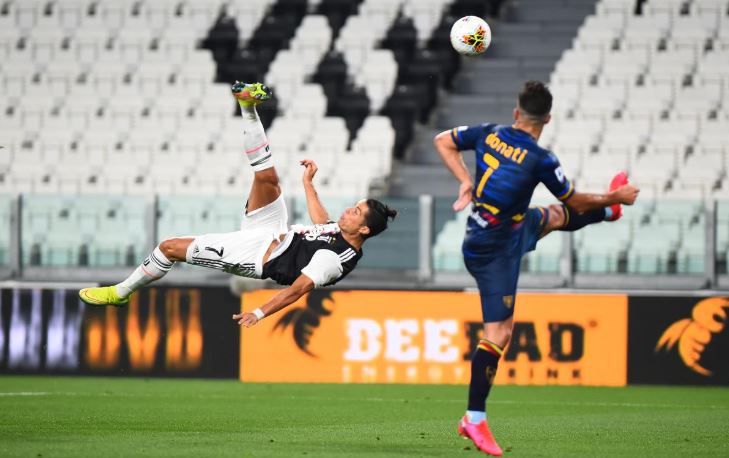 Serie A: Cristiano Ronaldo runs riot as Juventus crush 10-man Lecce