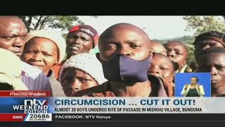 Clash between culture, MoH rules as Bukusu circumcision fete held