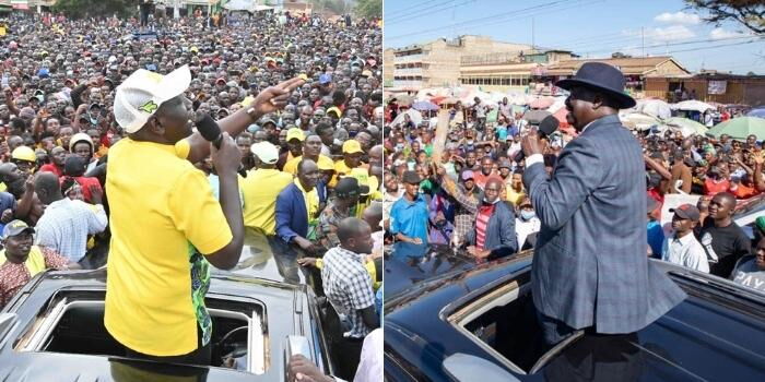 Kuria Lists 15 Battleground Counties for Raila, Ruto