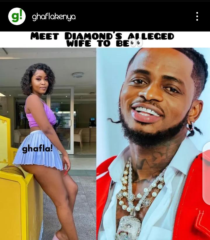 Diamond's Alleged 'Wife' To Be Sends Him Pre-Wedding Gifts (photo) -