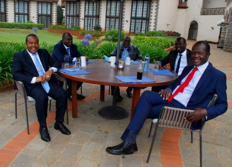 Delegation of ODM and Jubilee parties meet to forge ways for alliance of the two outfits Delegation of ODM and Jubilee parties meet to forge ways for alliance of the two outfits