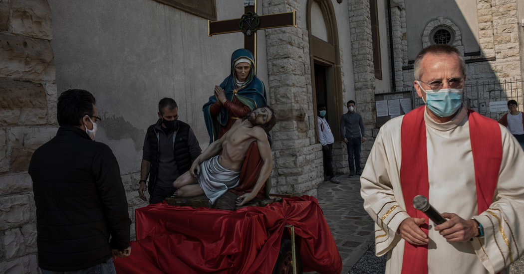 As They Console Coronavirus’s Victims, Italy’s Priests Are Dying, Too