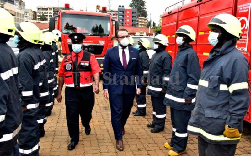 Polish government opens Sh20 million fire, rescue training centre in Kenya