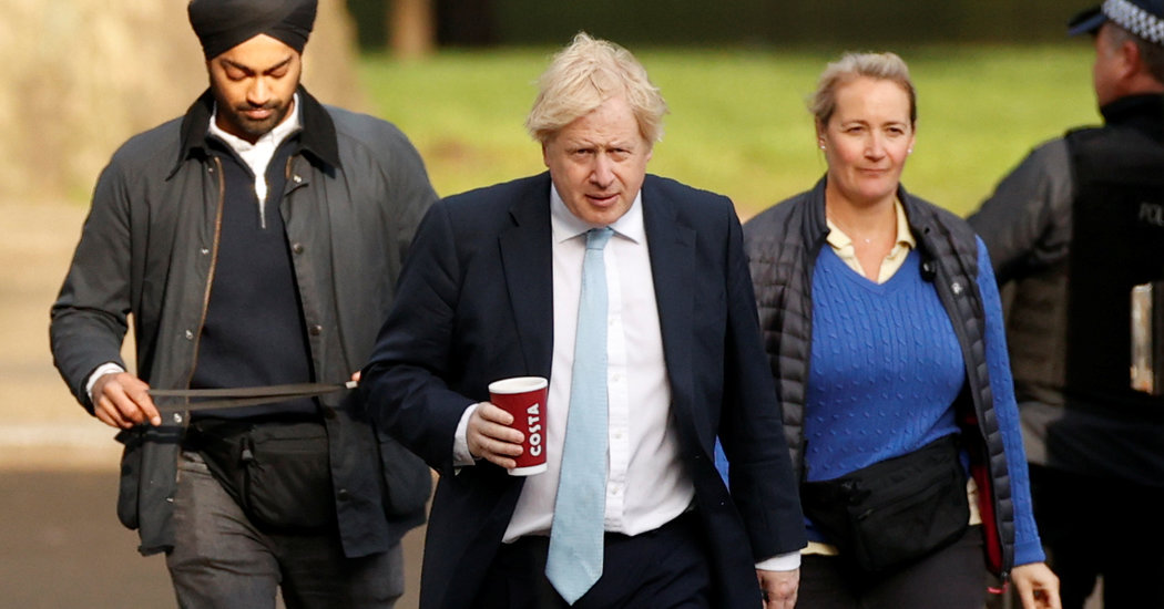 As Virus Deaths Jump, Boris Johnson’s Press Relations Turn Testy