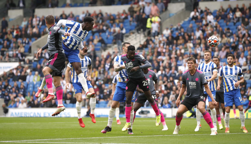 High-flying Brighton earn 2-1 victory over Leicester : The standard Sports