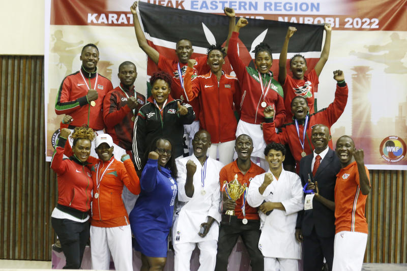 Kenyan karatekas aim to rule African events : The standard Sports