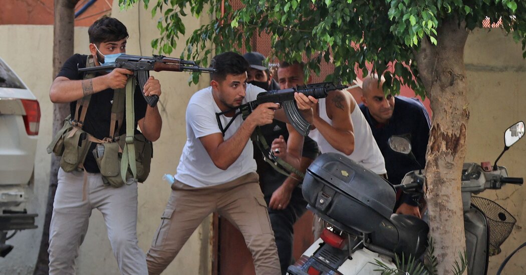 Beirut Live Updates: At Least 6 Dead in Gunfire After Protests