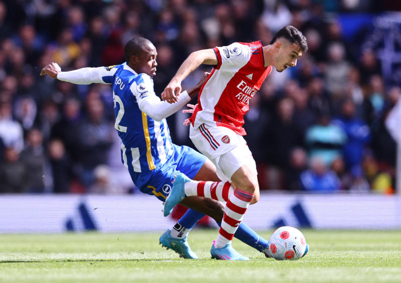 Zambian midfielder Mwepu shines as Brighton damage Arsenal's top-four hopes : The standard Sports