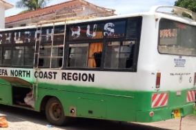 Church bus ferrying mourners turned back in Meru