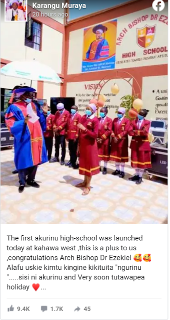 Akorino Arch Bishop Dr Ezekiel Akorino Arch Bishop Dr Ezekiel photo
