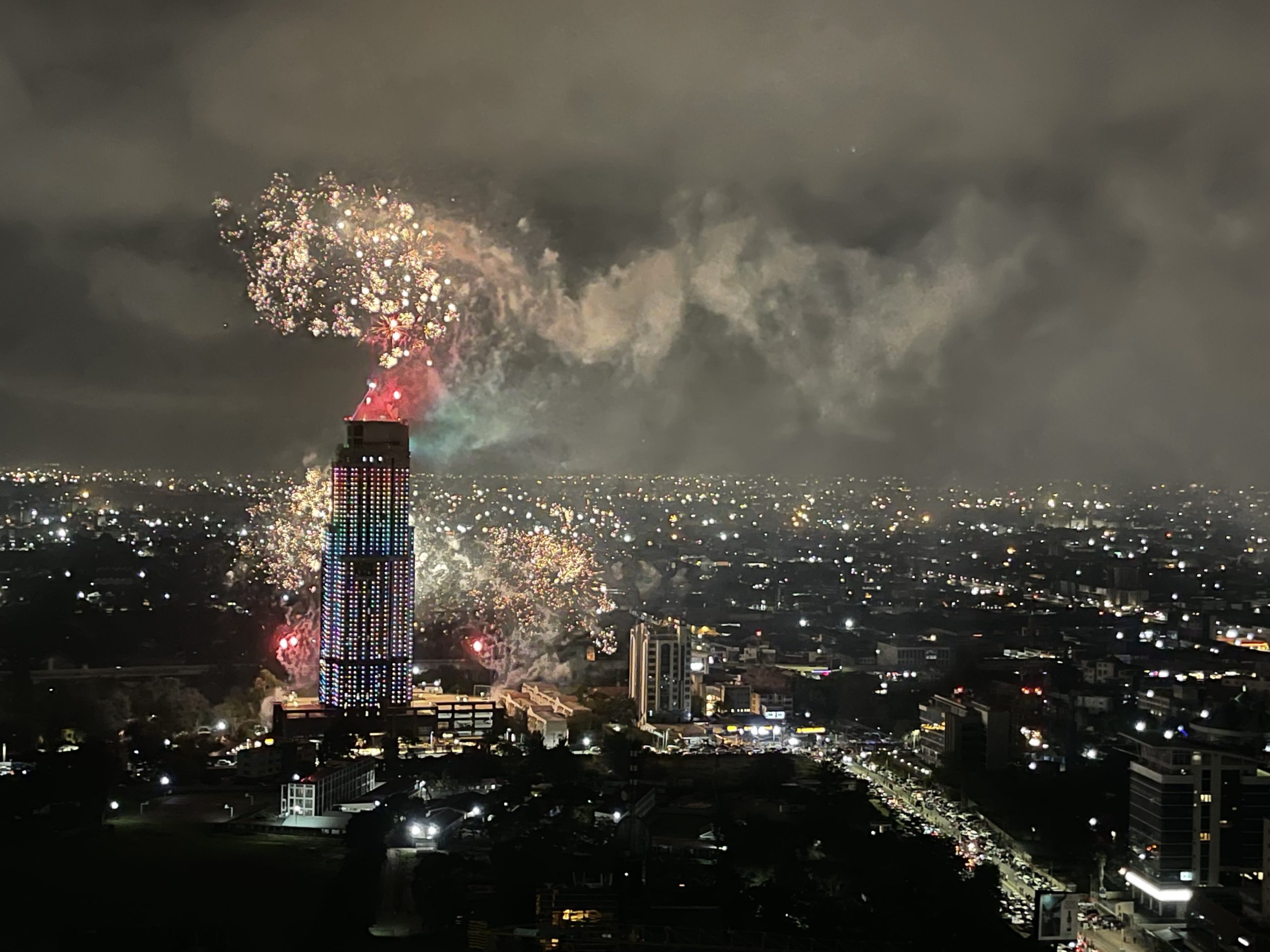 Fireworks as Nairobi ushers in New Year 2022 » Capital News