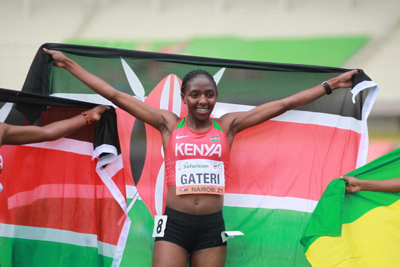 Tennis ace Ahoya, 11, in race for the Most Promising Girl award : The standard Sports