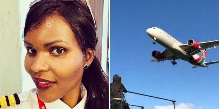 KQ Pilot Ruth Karauri Explains How She Landed Plane Against Storm Eunice in UK [VIDEO]