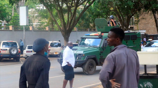 Police presence upscaled in key buildings across Nairobi after Kampala attack » Capital News