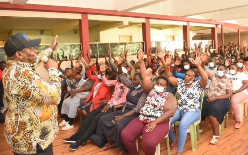 Businessman Richard Ngatia pledges to boost city traders