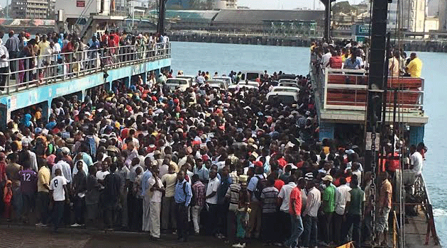 Senators want ferry services in Mombasa suspended amid soaring COVID-19 cases