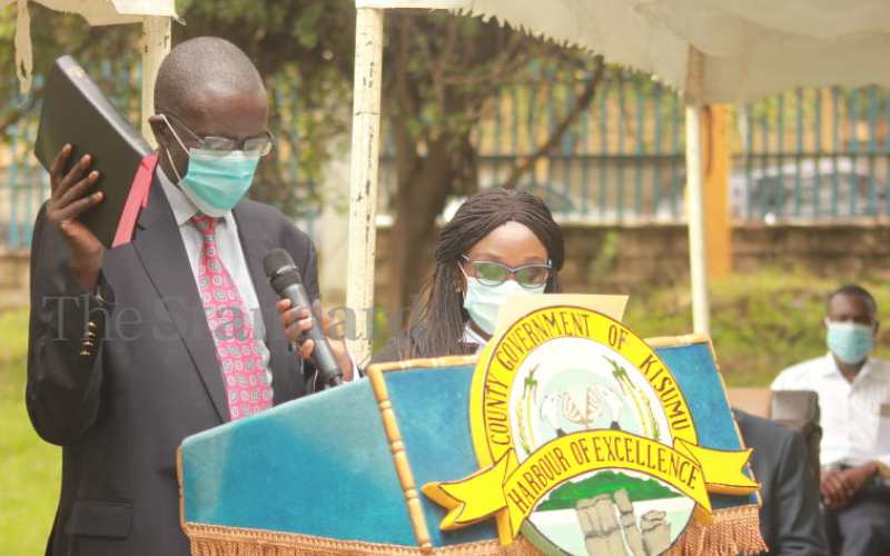 Kisumu County Health Executive Boaz Nyunya is dead