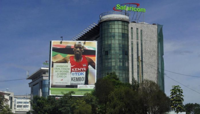 Safaricom headquarters in Nairobi. Safaricom headquarters in Nairobi.