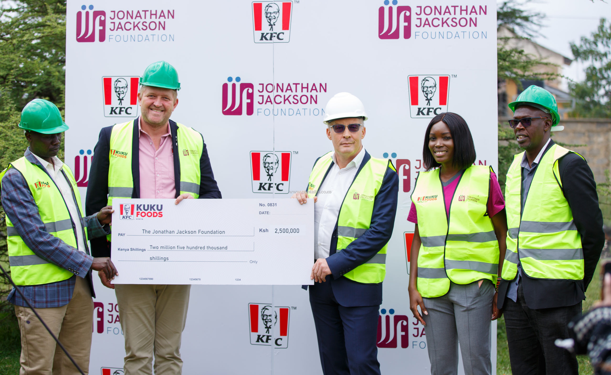 KFC partners with JJF to launch basketball court in Umama Grounds, Kayole