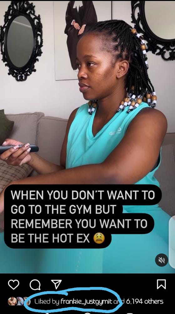 Corazon Kwamboka Teases Her Ex Frankie With Revenge Body Caption, Fans React (Screenshot)