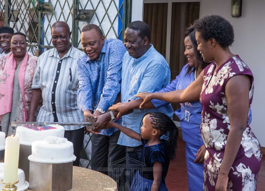 Uhuru, Joho, Flavio Briatore, Ida Show their Dancing Moves as Raila Turns 74
