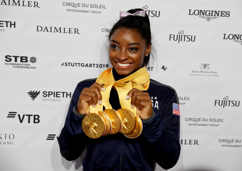 Simone Biles exits Olympic gymnastics team competition in Tokyo : The standard Sports