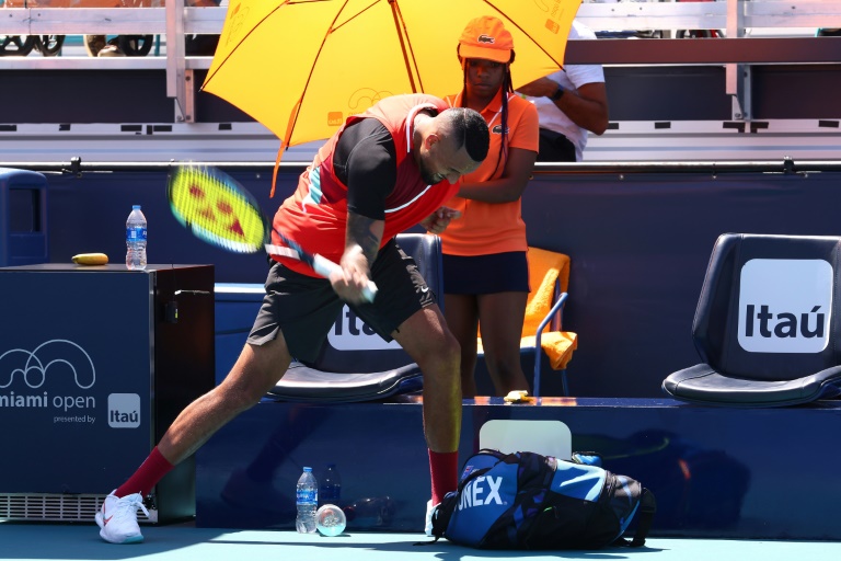 Usual suspect Kyrgios unrepentant after Miami meltdown