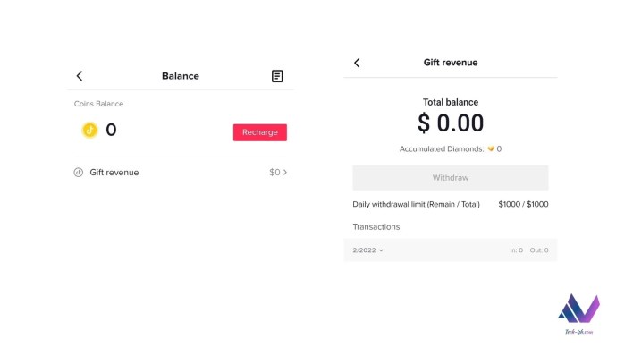 How to withdraw TikTok Gift Coins as Cash: 