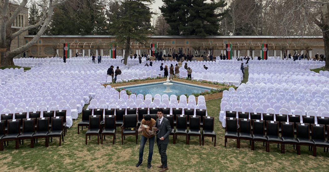 Afghan Capital Is Locked Down With Dueling Inaugurations Ahead
