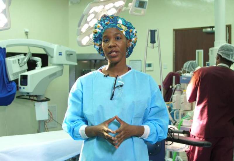 All in a day’s work; Surgeon, president, writer Eve woman