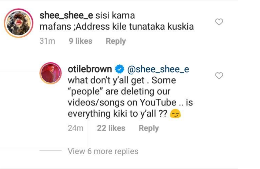 Otile Brown Speaks After Deletion Of His Hit Songs From YouTube -