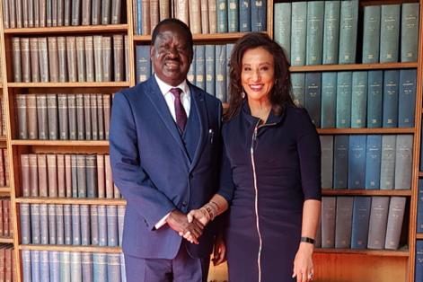 Raila's Dream Team: PR Queen Gina Din Wooed