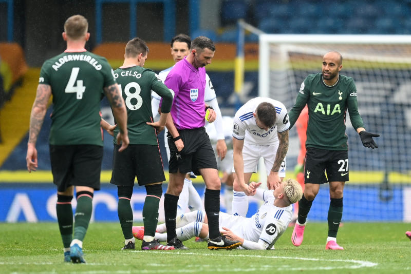 Spurs top-four bid hit by loss at Leeds : The standard Sports