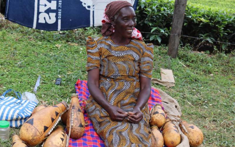 Sally Lagat: ‘I make a living decorating gourds for ceremonies’
