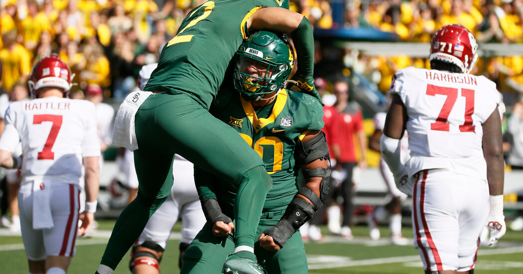 Baylor Outplays Oklahoma 27-14 - The New York Times