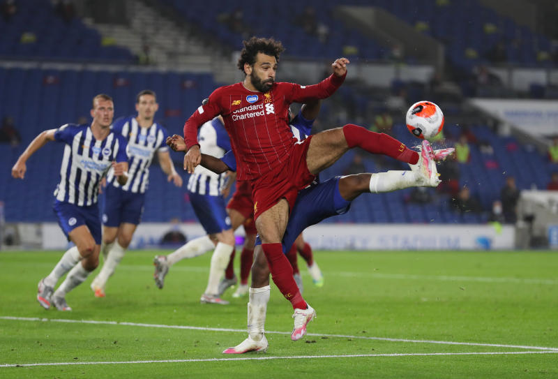 Mohamed Salah double keeps Liverpool on track for points record : The standard Sports